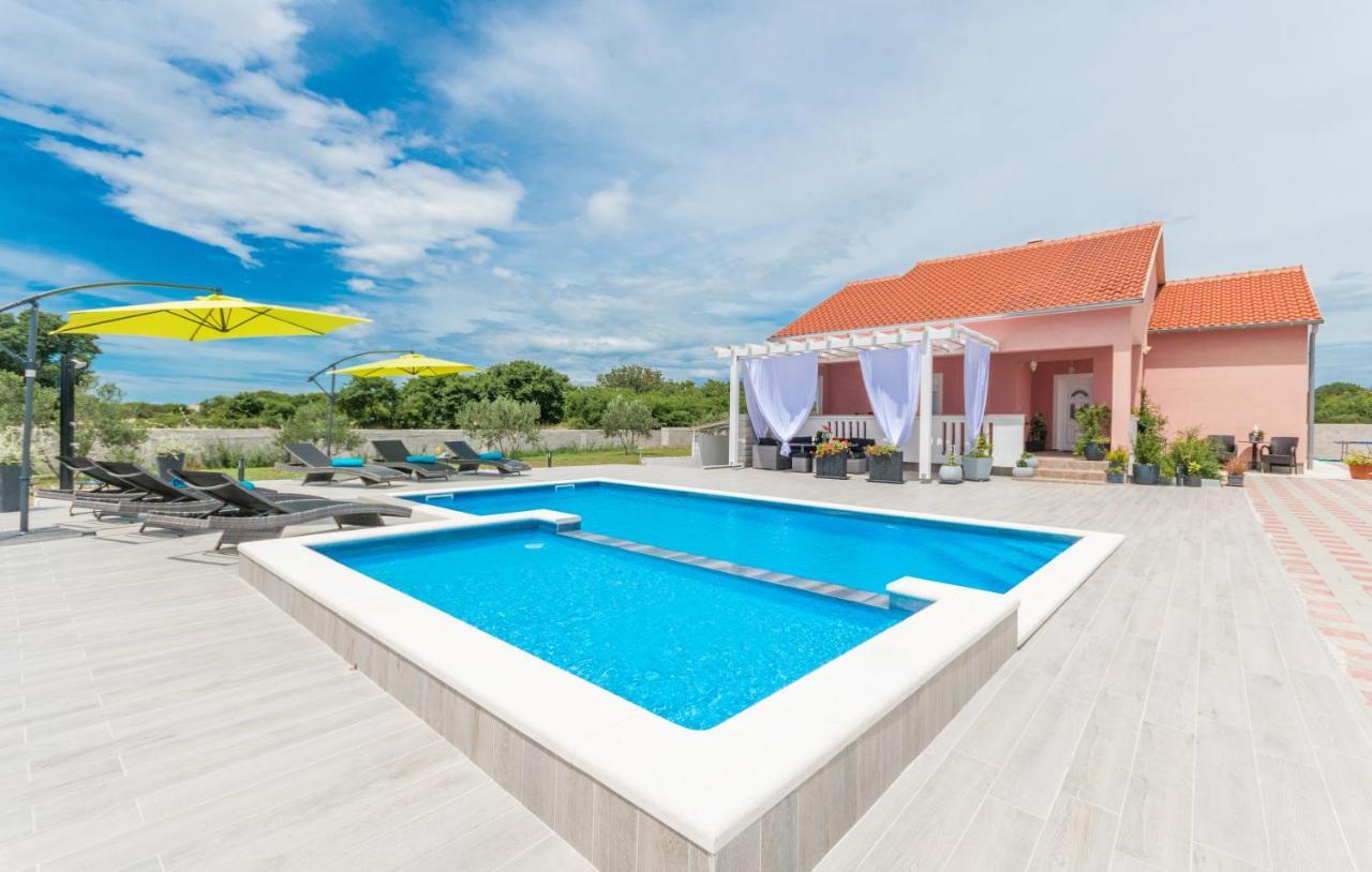 Villa Maris Zadarvillas Tinj ภายนอก รูปภาพ