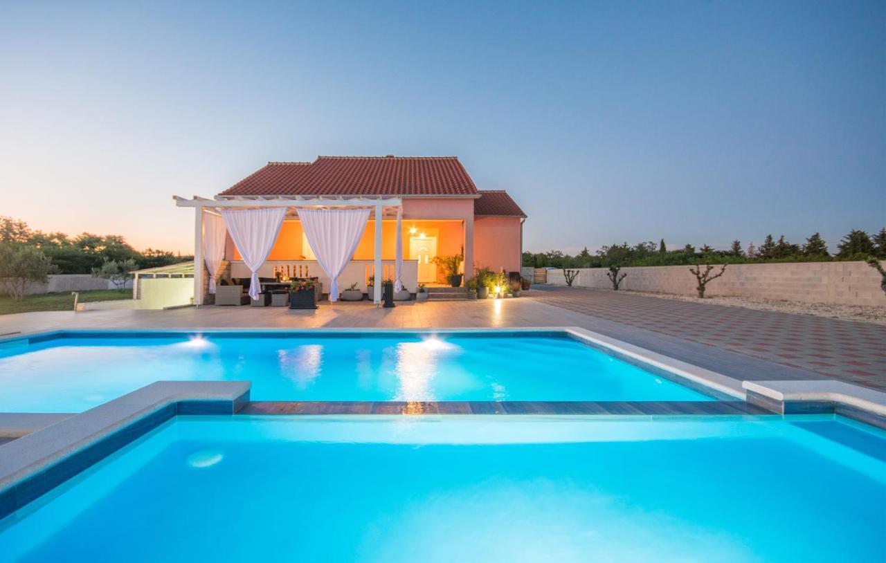 Villa Maris Zadarvillas Tinj ภายนอก รูปภาพ