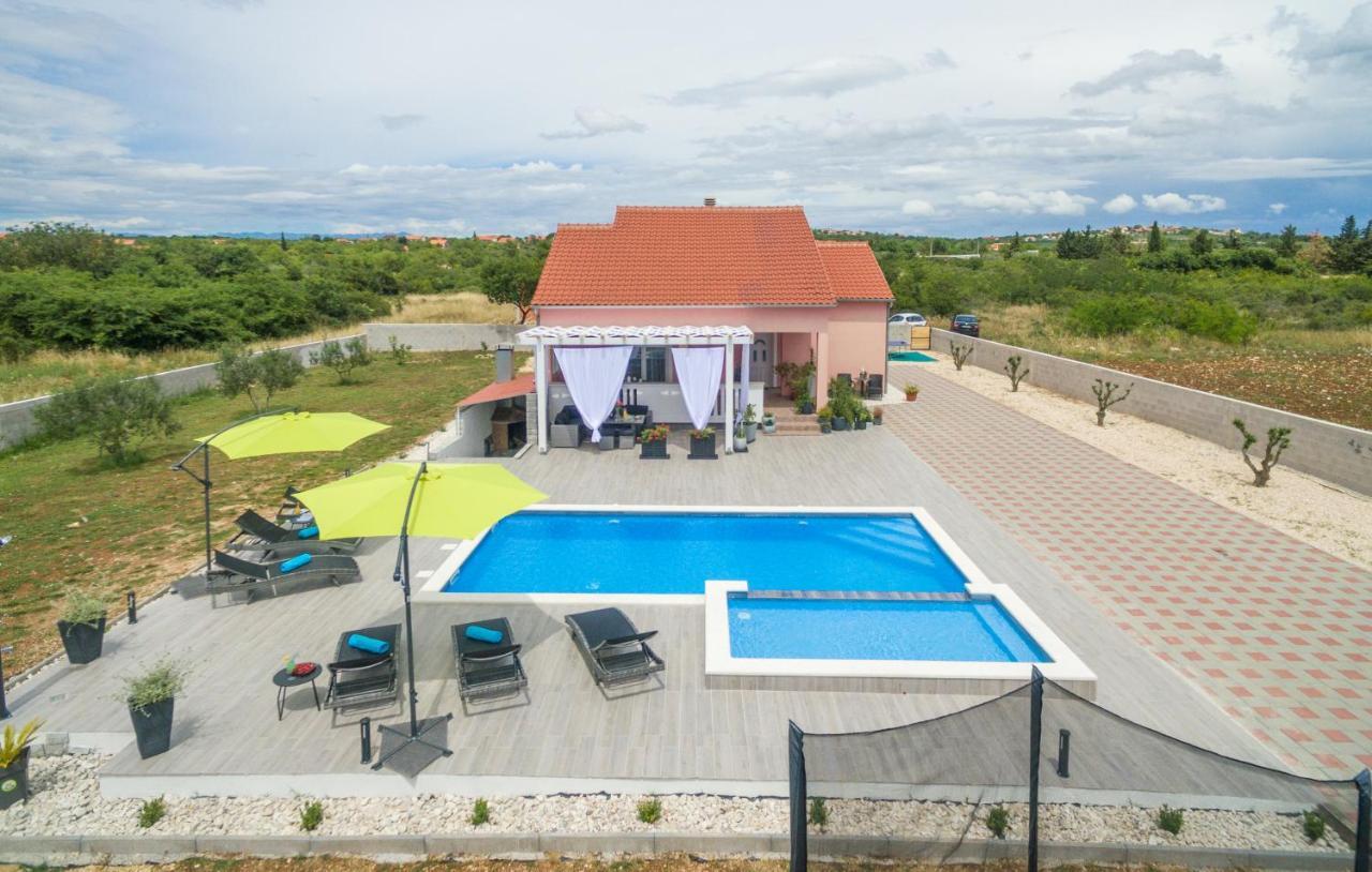 Villa Maris Zadarvillas Tinj ภายนอก รูปภาพ