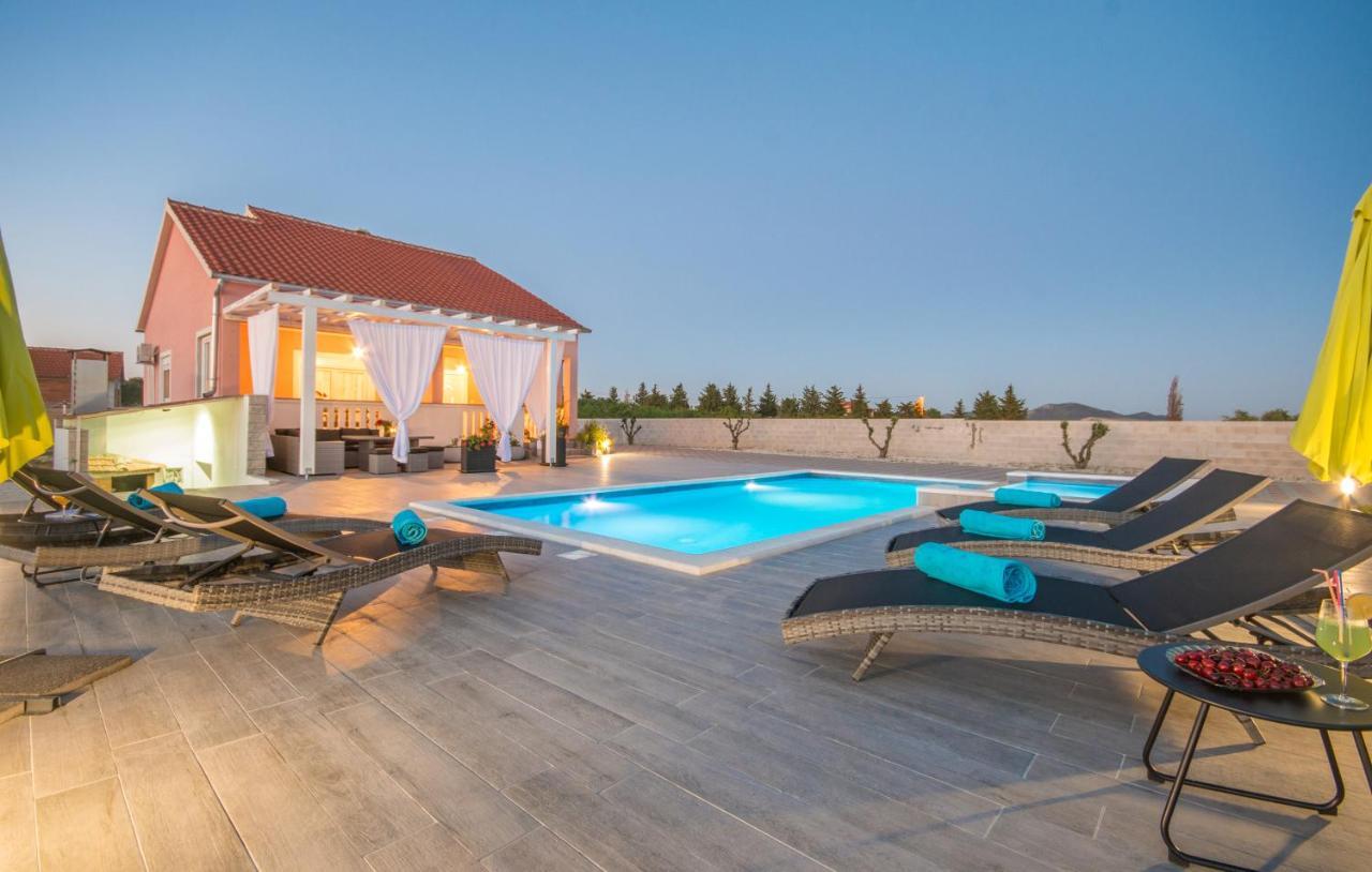 Villa Maris Zadarvillas Tinj ภายนอก รูปภาพ