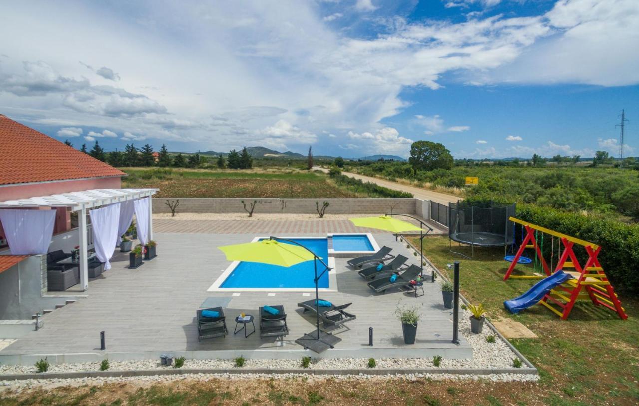 Villa Maris Zadarvillas Tinj ภายนอก รูปภาพ