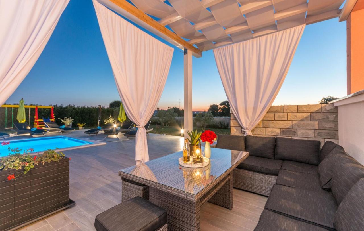 Villa Maris Zadarvillas Tinj ภายนอก รูปภาพ