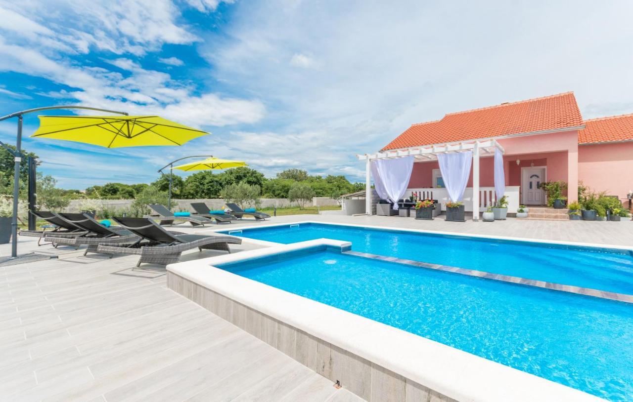 Villa Maris Zadarvillas Tinj ภายนอก รูปภาพ